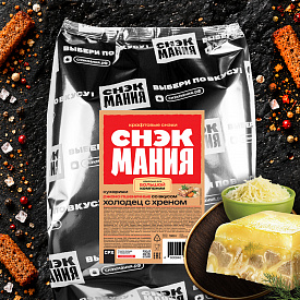 Сухарики ржано-пшеничные со вкусом "Холодец с хреном" 1 кг