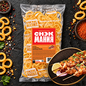 Луковые кольца со вкусом "Шашлык" 150 г