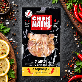 Ушки свиные с горчицей 90 г