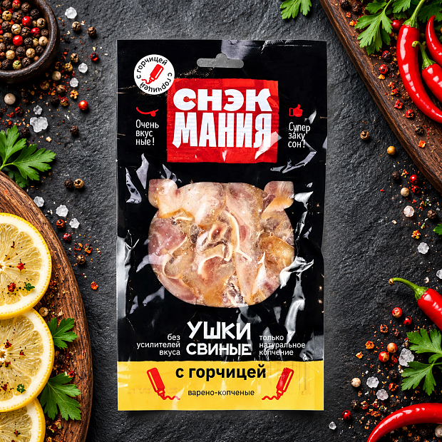 Ушки свиные с горчицей 90 г
