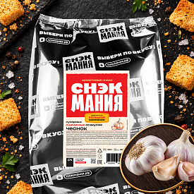 Сухарики пшеничные со вкусом "Чеснок" 1 кг