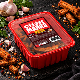 Гренки Барные со вкусом "Чеснок" 500 г